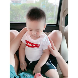 [HXT Thái] Phông Leví Kids - SẴN M + XL TRẮNG