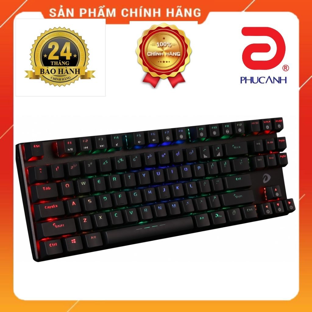 Bàn phím cơ Dareu EK880 RGB (Switch Red)