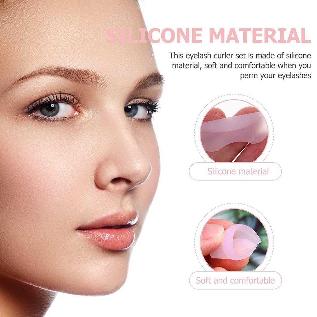 Đệm Silicone Uốn Cong Lông Mi Bền Cho Salon Làm Đẹp