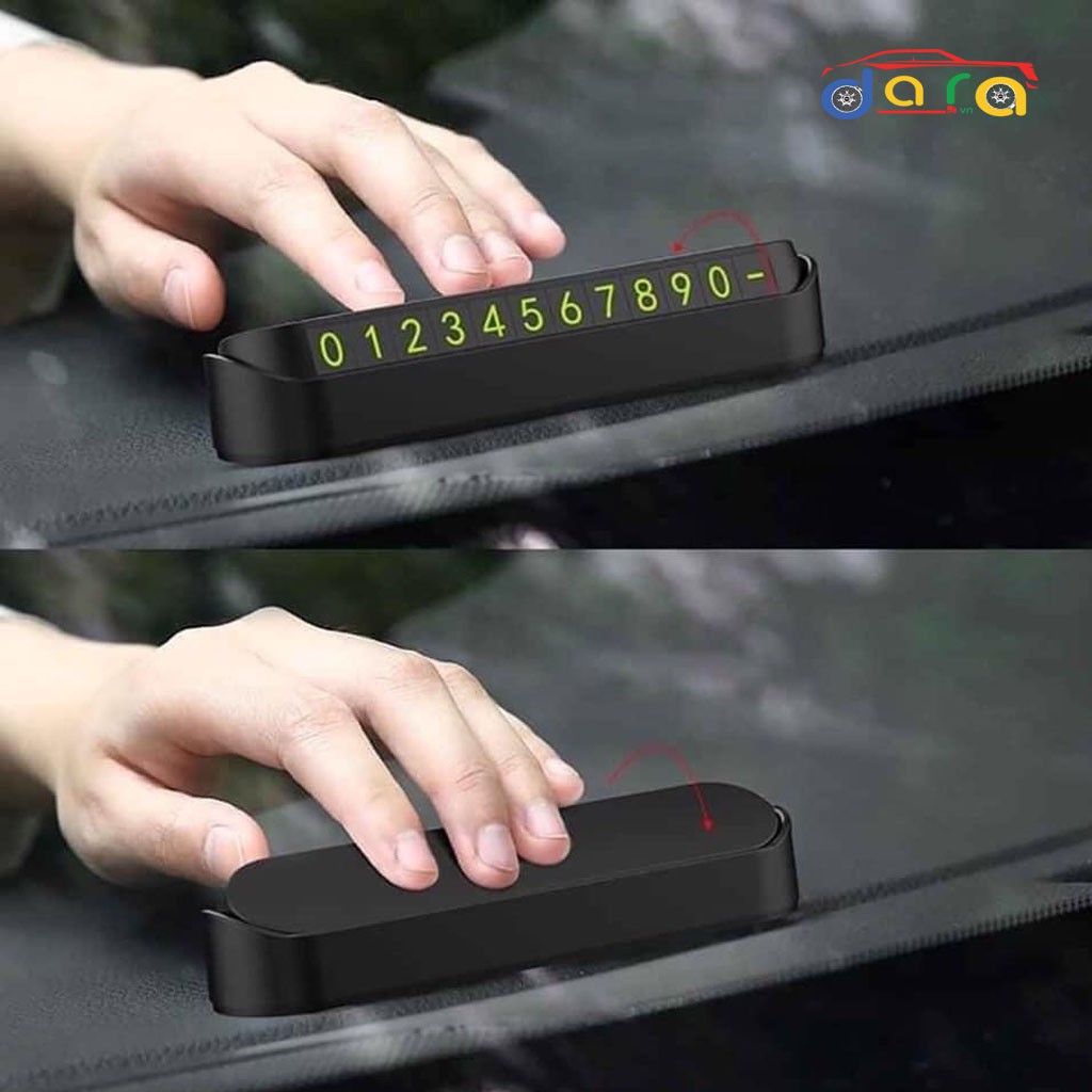 Bảng gắn số điện thoại trên taplo ô tô, có phản quang | BigBuy360 - bigbuy360.vn