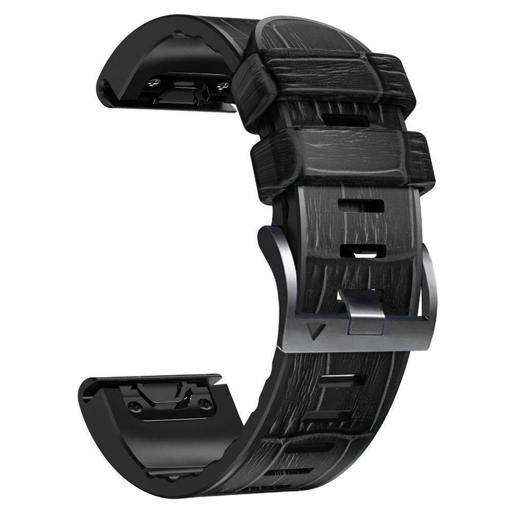 Dây Đeo Bằng Da Cho Đồng Hồ Garmin Fenix 7X 7 Garmin Fenix 6X Pro Tactix 7 Pro 22mm 26mm