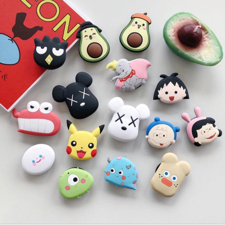 Giá Đỡ Điện Thoại Poc Mẫu Mới Nhất 2019 Loại To-  IRING Có Thể Thu Gọn Hình KAWS - Bơ - Voi - Bánh Quy - Khủng Long | BigBuy360 - bigbuy360.vn