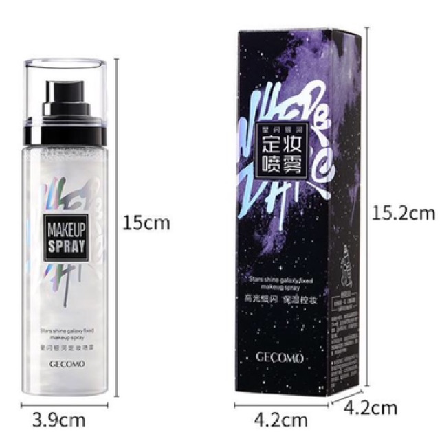 XỊT MAKEUP SPRAY GECOMO khoá lớp trang điểm | BigBuy360 - bigbuy360.vn
