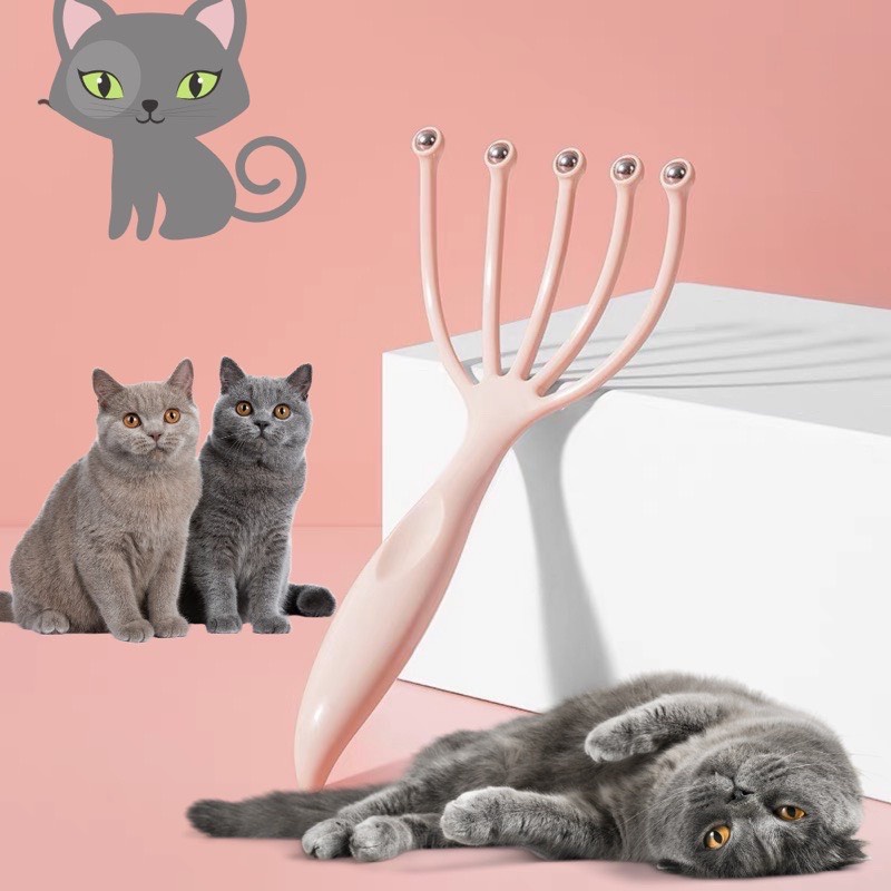 Cây massage cho chó mèo thư giãn