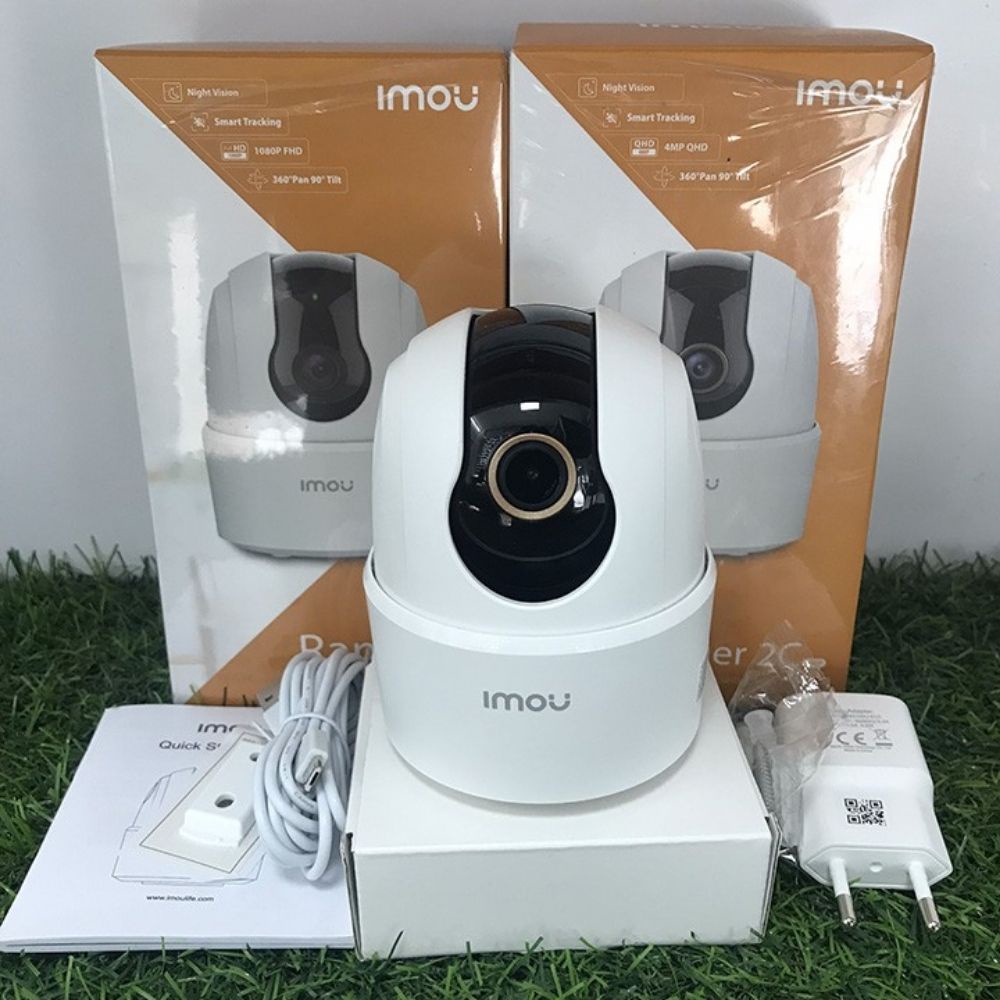 Camera ip wifi , camera imou Ranger 2C TA42P 4M Siêu Nét 2K xoay 360 độ , đàm thoại 2 chiều , báo động thông minh AI