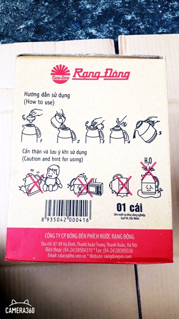 Bình thủy inox rạng đông 1 lít | BigBuy360 - bigbuy360.vn