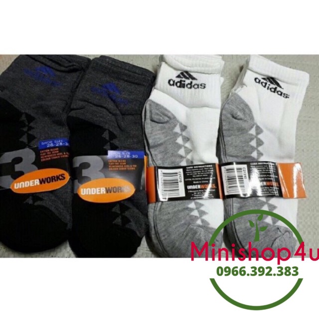 Lố 10 đôi tất nam người lớn