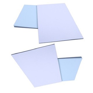 Giấy decal A4 đế xanh nguyên tờ 210x297 mm