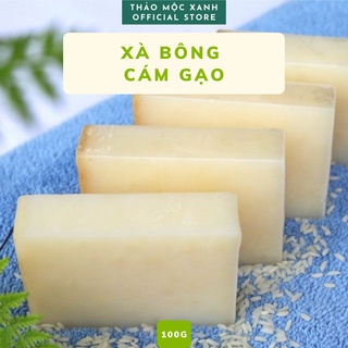 Xà Bông Cám Gạo, Xà Bông Nghệ, Mướp Đắng - Trắng Da, Mát Da, Ngừa Mụn tự nhiên, an toàn cho bé.