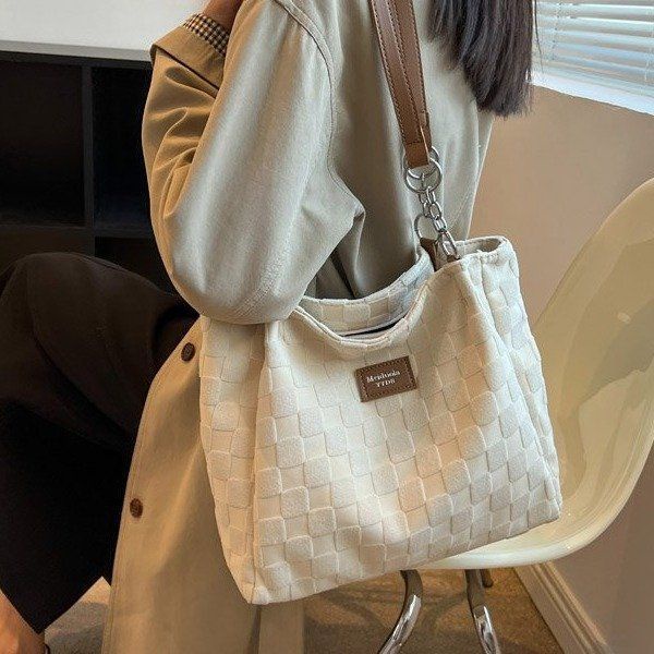 Túi Đeo Vai TOTE Canvas Cỡ Lớn Thời Trang Mùa Thu 2022 Cho Nữ