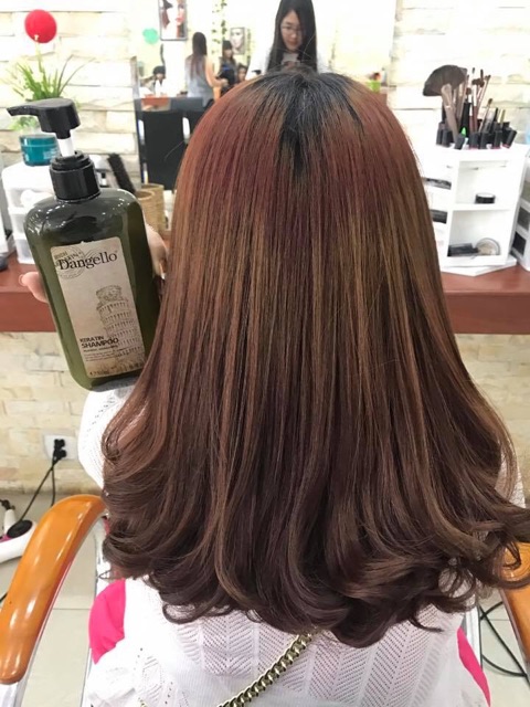 [Chính hãng] Dầu gội Dangello Keratin phục hồi tóc khô hơ hư tổn 500ml