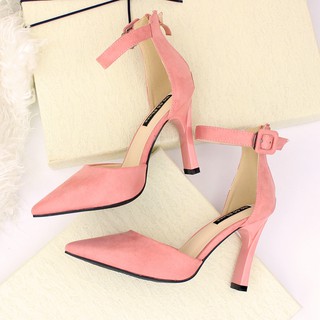 ORDER GIÀY CAO GÓT HÀN QUỐC CÓ QUAI 10CM
