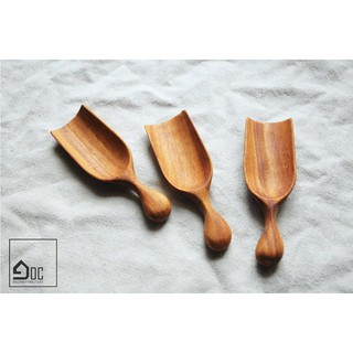 Thìa gỗ múc trà, bột, trang trí decor chụp ảnh sản phẩm