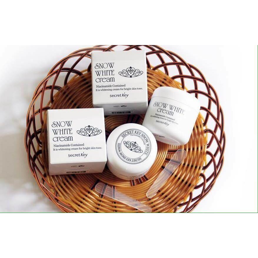 Kem dưỡng trắng da đa năng Secret Key Snow White Cream 50g