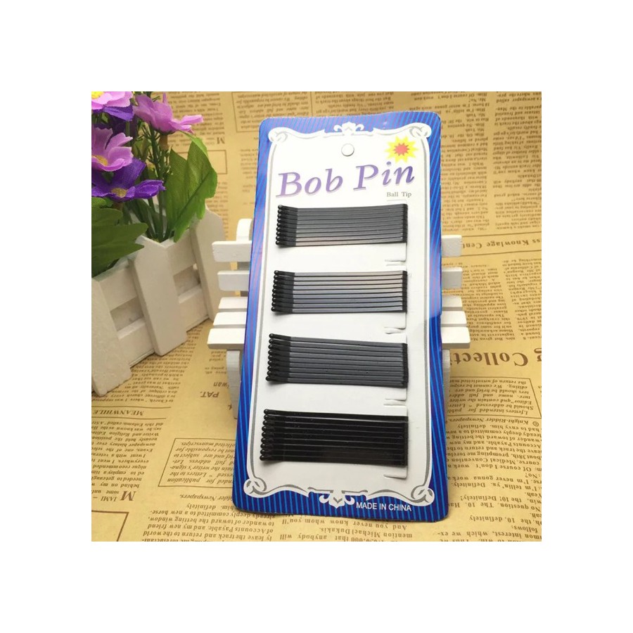 Set 60 kẹp ghim đen loại tốt