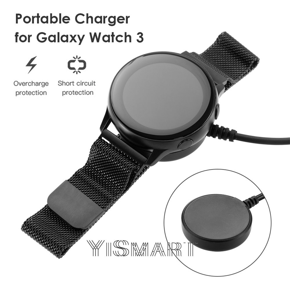 Đế Sạc Từ Tính 1M Cho Đồng Hồ Thông Minh Samsung Galaxy Watch 5 4 3 Pro Classic Active 2 Giá Đỡ
