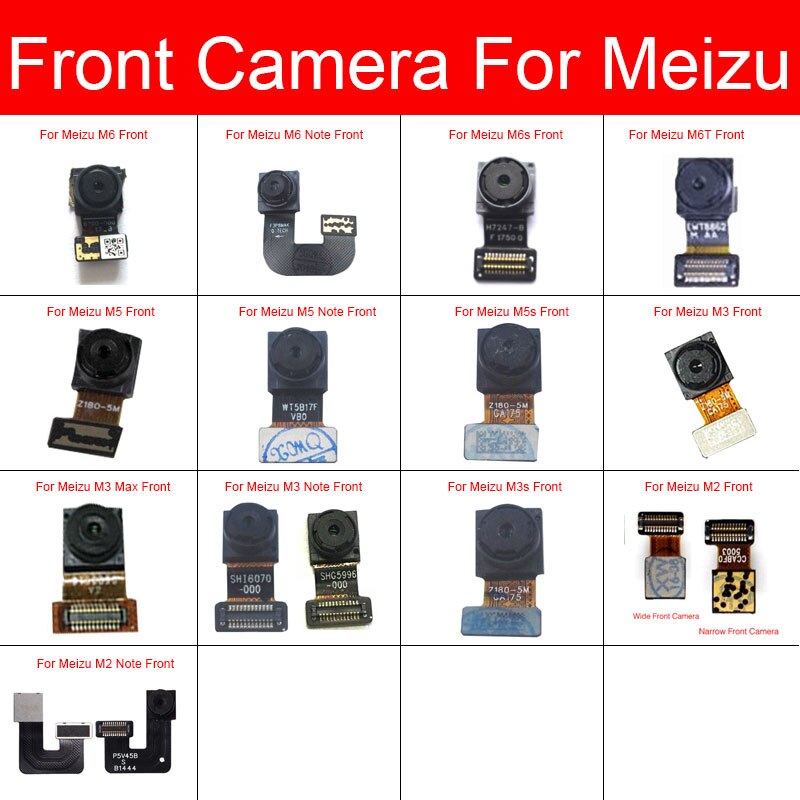 Mạch Camera Trước Cho Meizu M2 M3 M3S M5 M5S M6S M6 M6T Note L861H M681Q M681H M681H