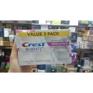 Kem đánh răng Crest 3D White Brilliance 116g