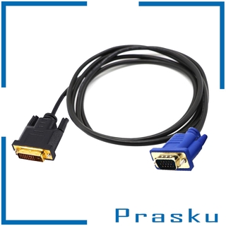 Dây Cáp Video 1.5m Dvi 24 + 5pin Dvi-I Sang Vga D-Sub Hd15