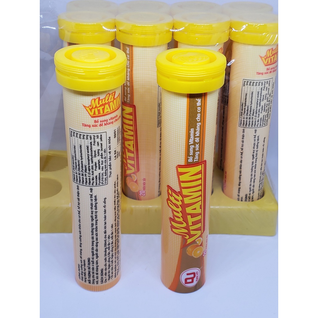 C SỦI MULTI VITAMIN  TĂNG ĐỀ KHÁNG 20 VIỂN