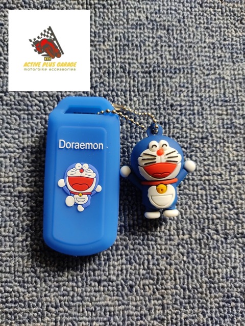 BAO BẢO VỆ KHOÁ SMARTKEY XE MÁY, BỌC KHÓA DOREMON