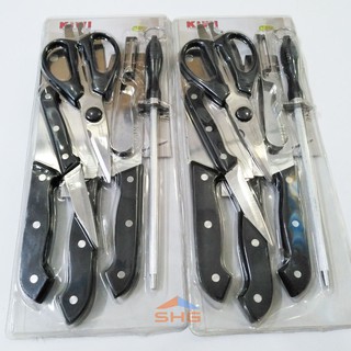 BỘ DAO KÉO 7 MÓN KIWI