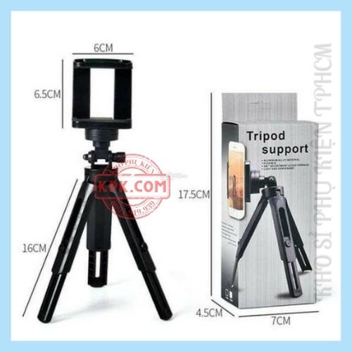 Tripod Support Mini Cho Điện Thoại | Máy Ảnh - Tripod 3 Chân | khosiphukientphcm