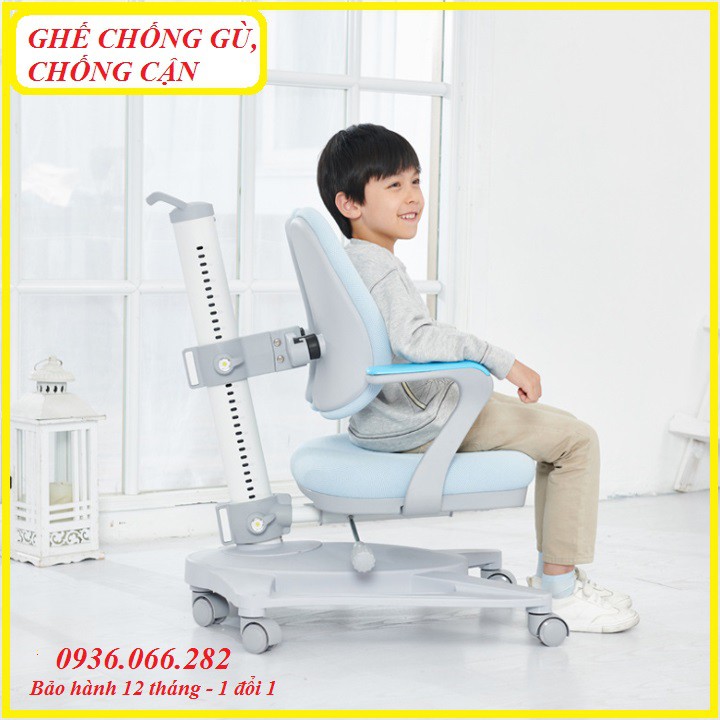 Ghế Chống Gù Chống Cận Mẫu Lưng Đôi Điều Chỉnh Độ Cao Ghế