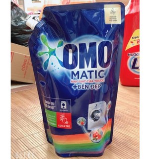 Túi Nước giặt Omo Matic dành cho máy giặt cửa trước túi 2kg