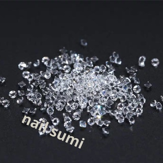 Đá rắc móng nail màu trắng