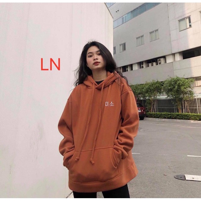 bst Áo hodie chữ hàn mũi tên L&amp;N 5508 03