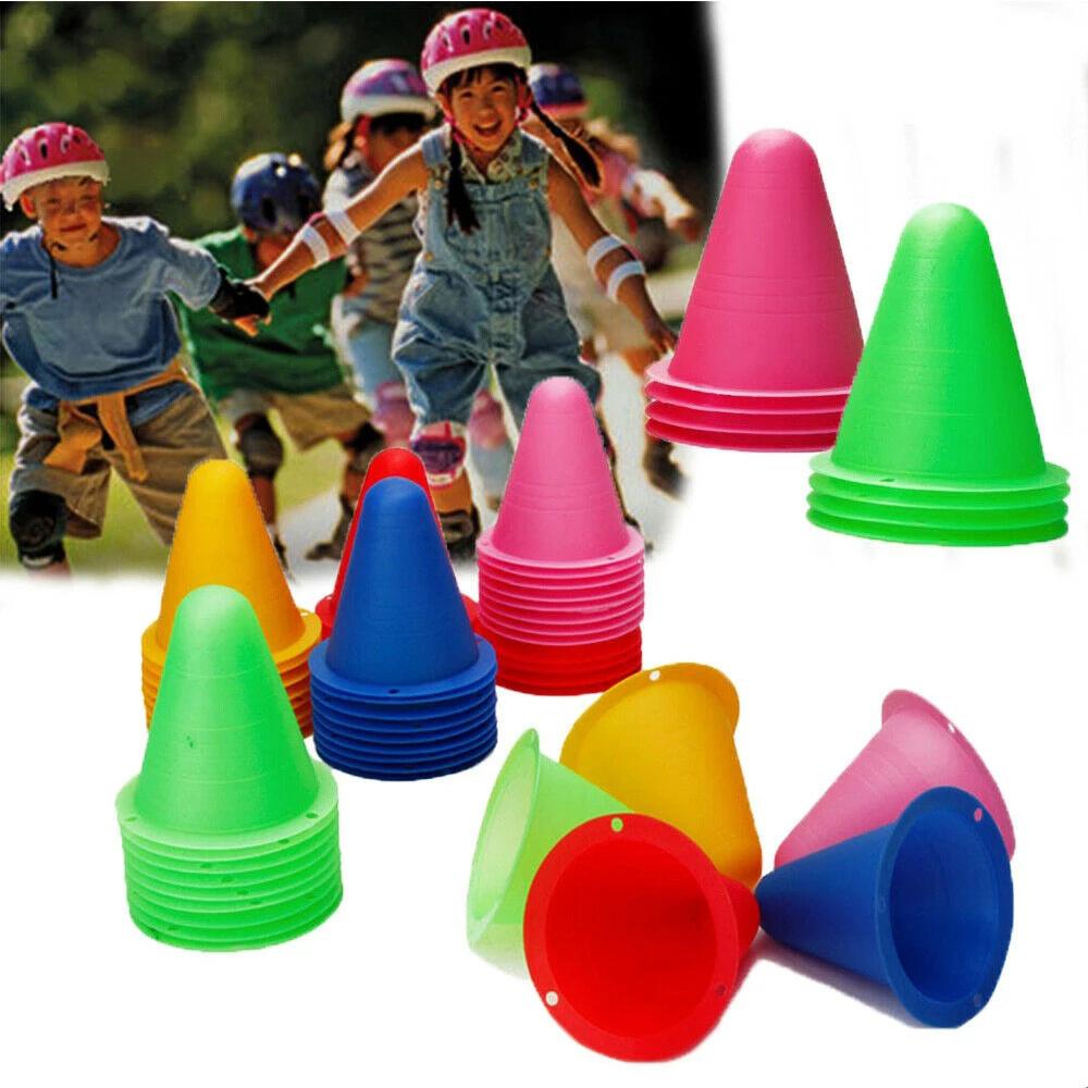 Set 20 Ly Hình Nón Hỗ Trợ Luyện Tập Trượt Ván