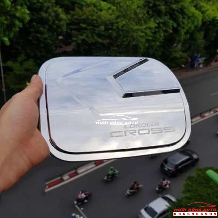 Ốp Nắp Xăng Cao Cấp Dành Cho Xe Toyota Corolla Cross