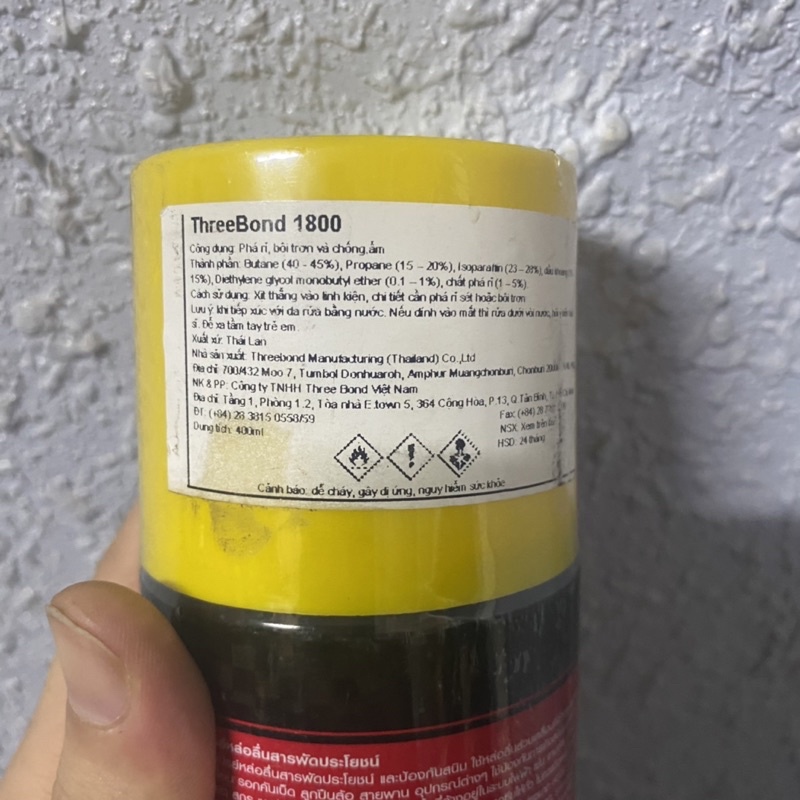 Chai chống rỉ sét, phá rỉ sét, xịt sên chính hãng ThreeBond