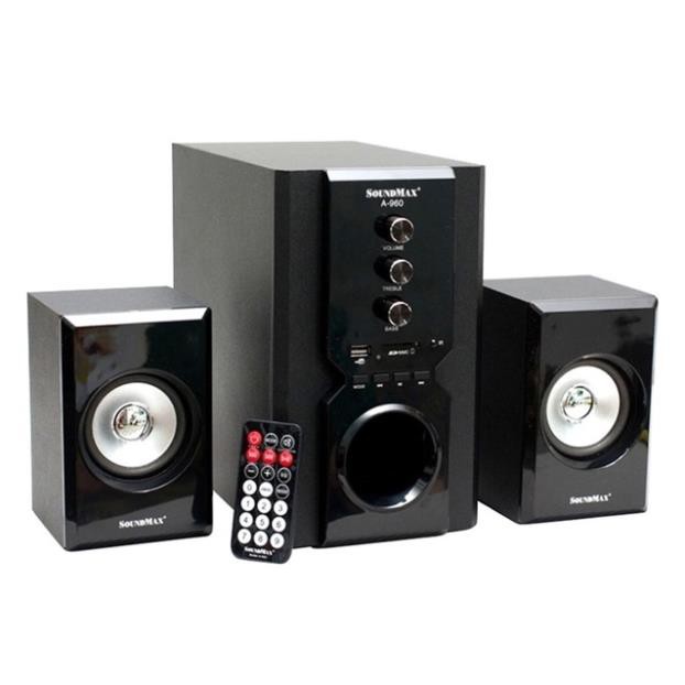 Loa Vi Tính 2.1 SOUNDMAX A960 ( usb, thẻ nhớ, Bluetooth, remote)