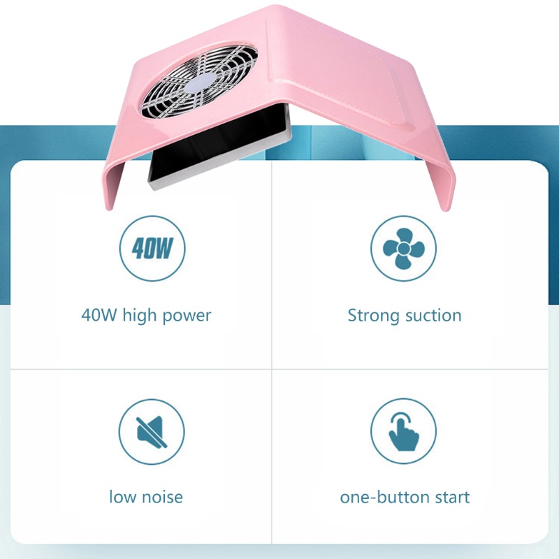 Máy Hút Bụi Móng Tay 40W Kèm Túi Đựng