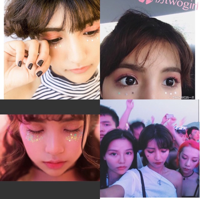 Nhũ Mắt Kim Tuyến Blink Bink Phụ Kiện Make Up Cho Khuôn Mặt Thêm Phần Nổi Bật Dịp Kỷ Yếu Đi Chơi Sinh Nhật Mơ House