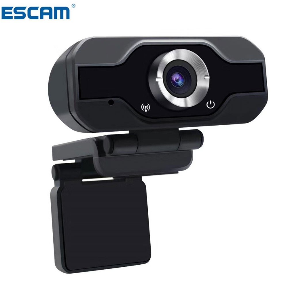 Webcam Escam Hd 2mp 1080p - Pvr006 - Màu Đen Kèm Micro Cho Máy Tính | BigBuy360 - bigbuy360.vn