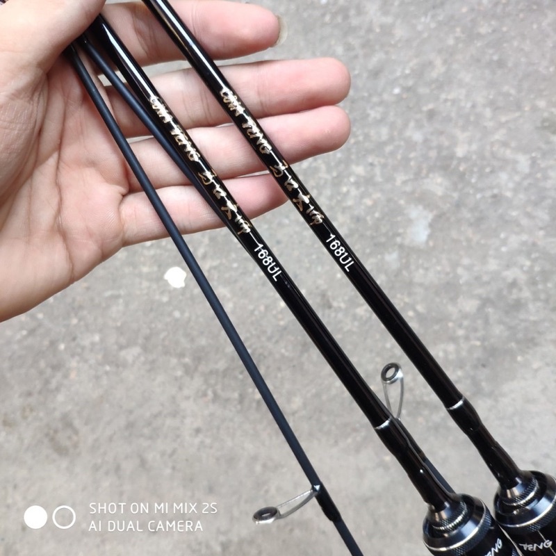 cần UL cán gỗ ngọn đặc chuyên lure siêu bền