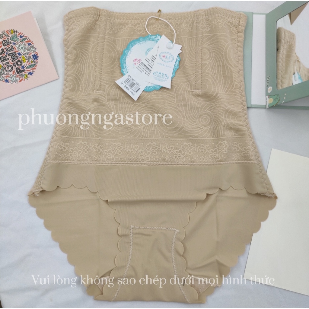 Quần nịt bụng cạp cao chống cuộn nâng mông chất liệu su hàng cao cấp