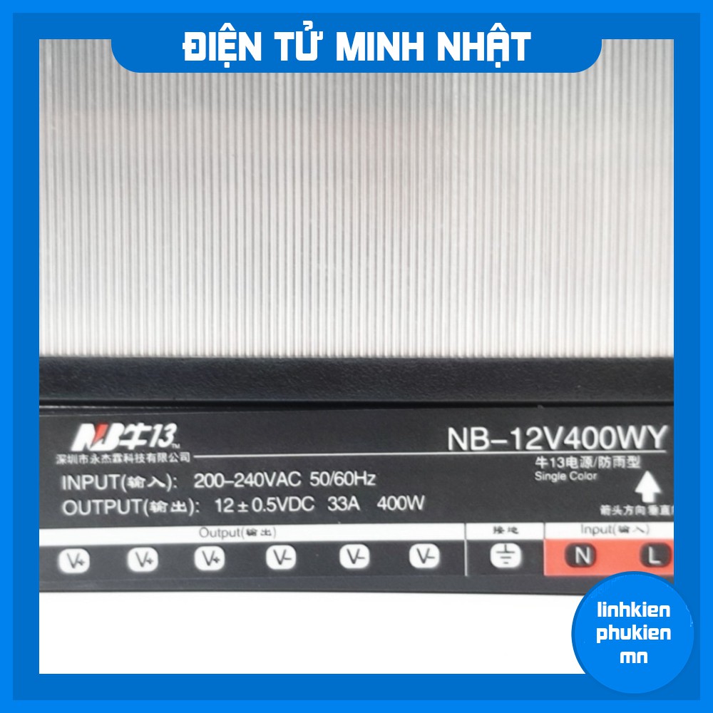 Nguồn Tổ Ong 12V33A 400W Ngoài Trời, Nguồn Tổ Ong 12V 33A 400WN goài Trời | BigBuy360 - bigbuy360.vn