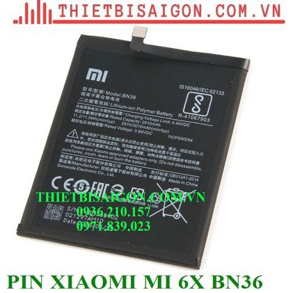 PIN XIAOMI MI 6X BN36 [ PIN XỊN ]