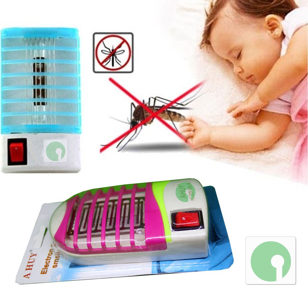 [FREESHIP] Đèn diệt muỗi và côn trùng kiêm đèn ngủ cắm tường 1W