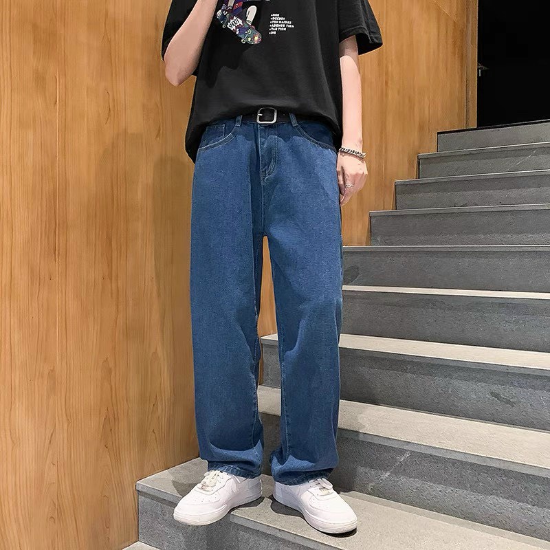 Quần Baggy Jeans Ống rộng Unisex