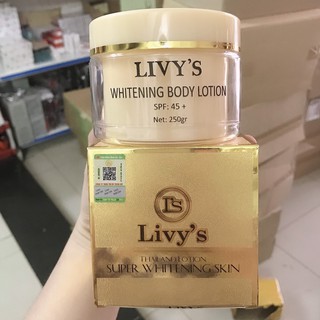 (COMBO 20 HỘP) kem body Livy’s chính hãng thái lan 250g