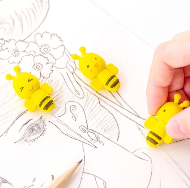 Tẩy chì hình ong vàng