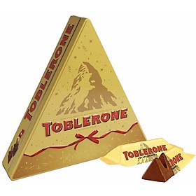 Quà Tết Hộp Thiếc Kẹo Socola Sữa Toblerone 200g