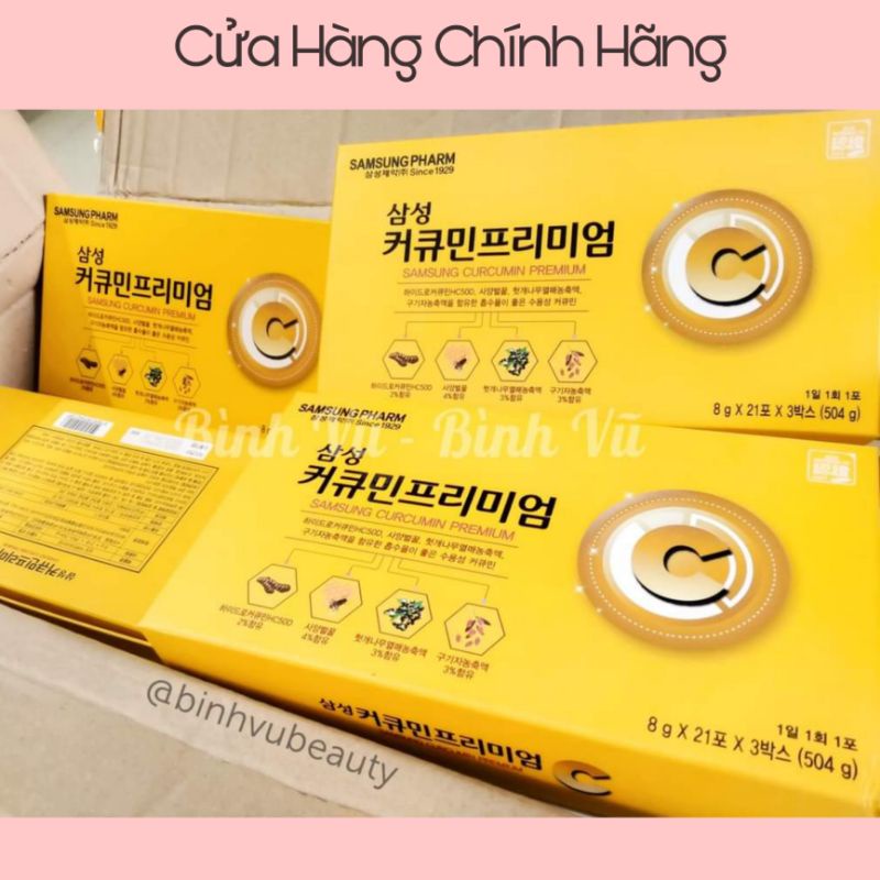 NGHỆ NANO CAO CẤP SAMSUNG CURCUMIN PREMIUM