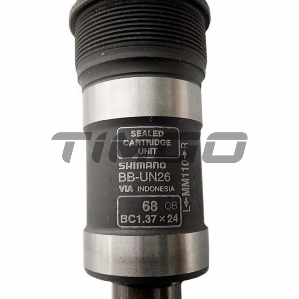Trục Giữa Xe Đạp Shimano BB-UN26 BB-UN101/UN40 68x110/113/117.5/123mm Chuyên Dụng