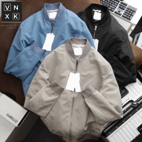 Áo Khoác Dù 2 Lớp Bomber Nam ZARA 3 Màu Hàng Xuất Xịn Chuẩn Hãng Cao Cấp DV Chất Dù Mỏng Phù Hợp Ngày Hè